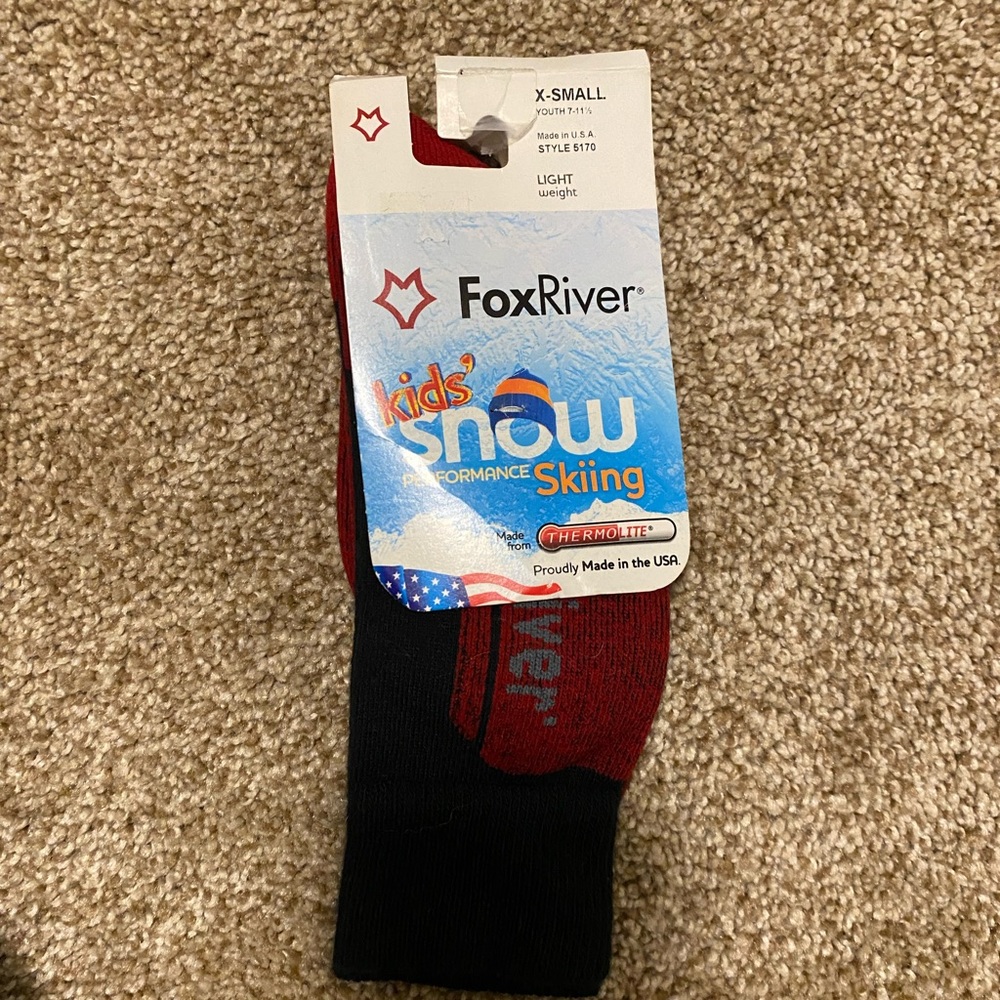 Toddler ski socks